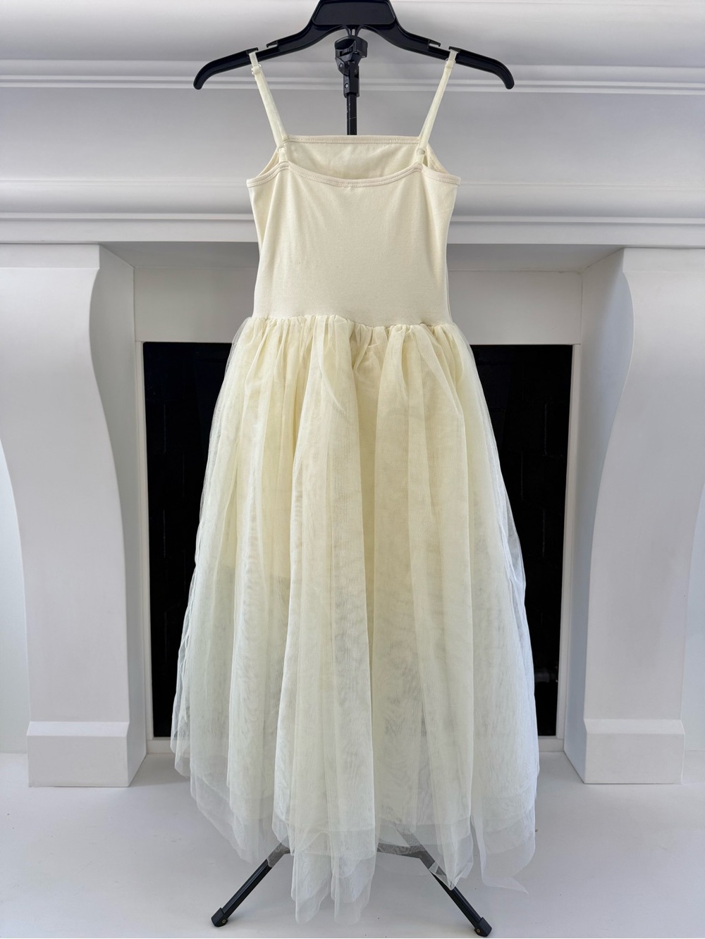 Ooh! La, La! Couture Gold Sequin & Ivory Tulle Formal Dress - Picture 2 of 2